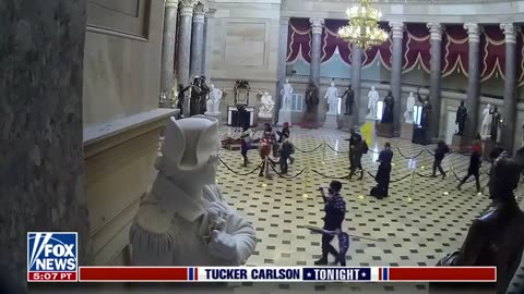 Tucker: This video tells a different story of Jan 6