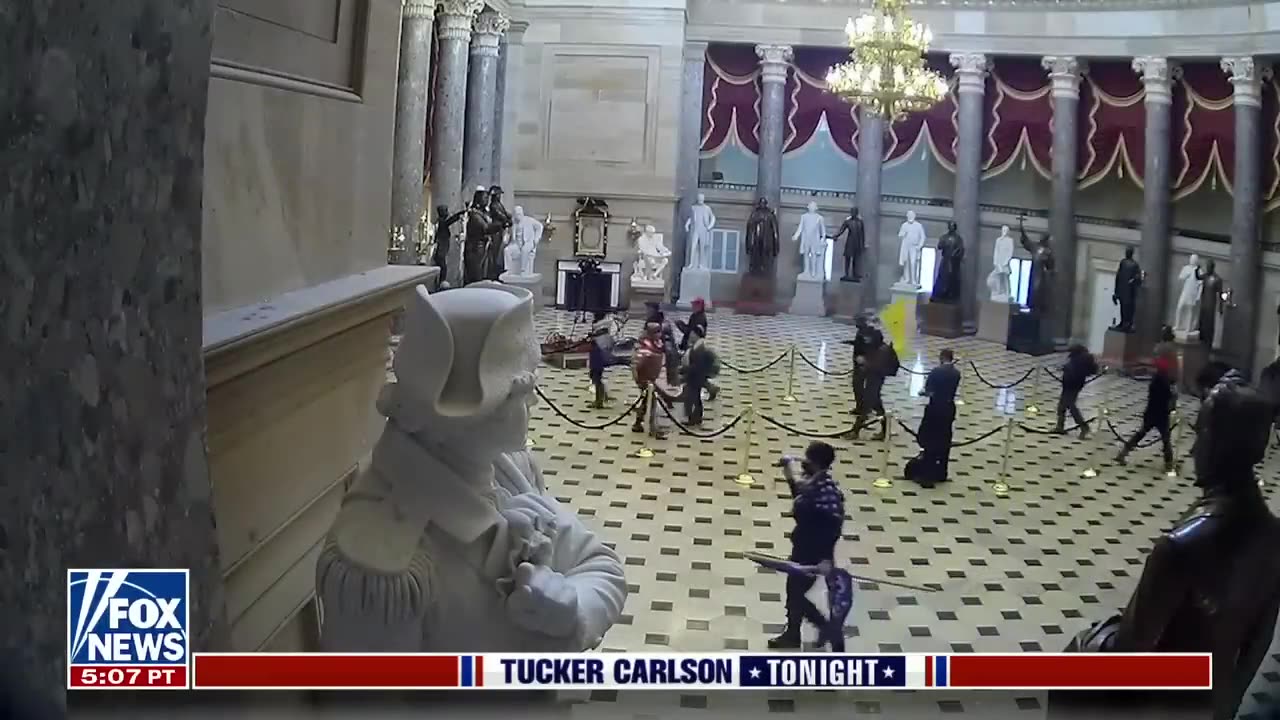 Tucker: This video tells a different story of Jan 6