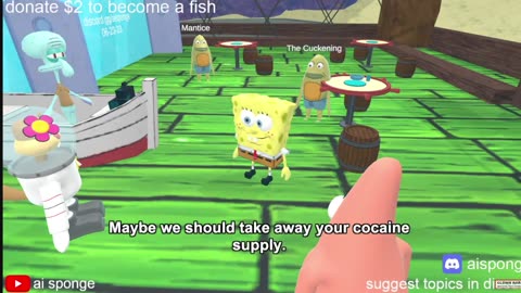 Does Squiddy do cocaine? (AI content)