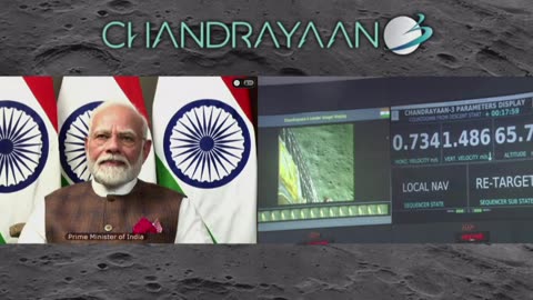 Chandrayaan 3 Mission Touching Down