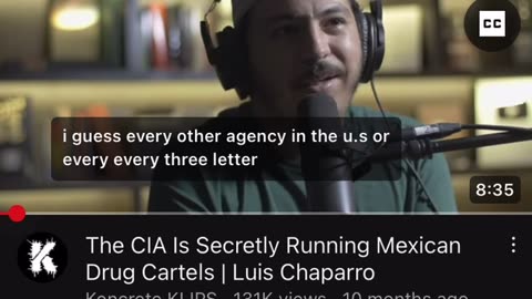 Cia fbi banks dod run the cartels? Big surprise