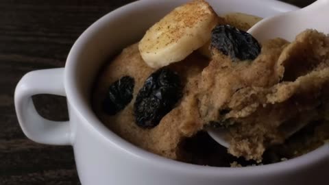 Microwave Banana Cake