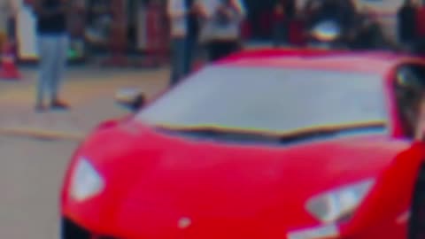 Red Lamborghini 🔥😍