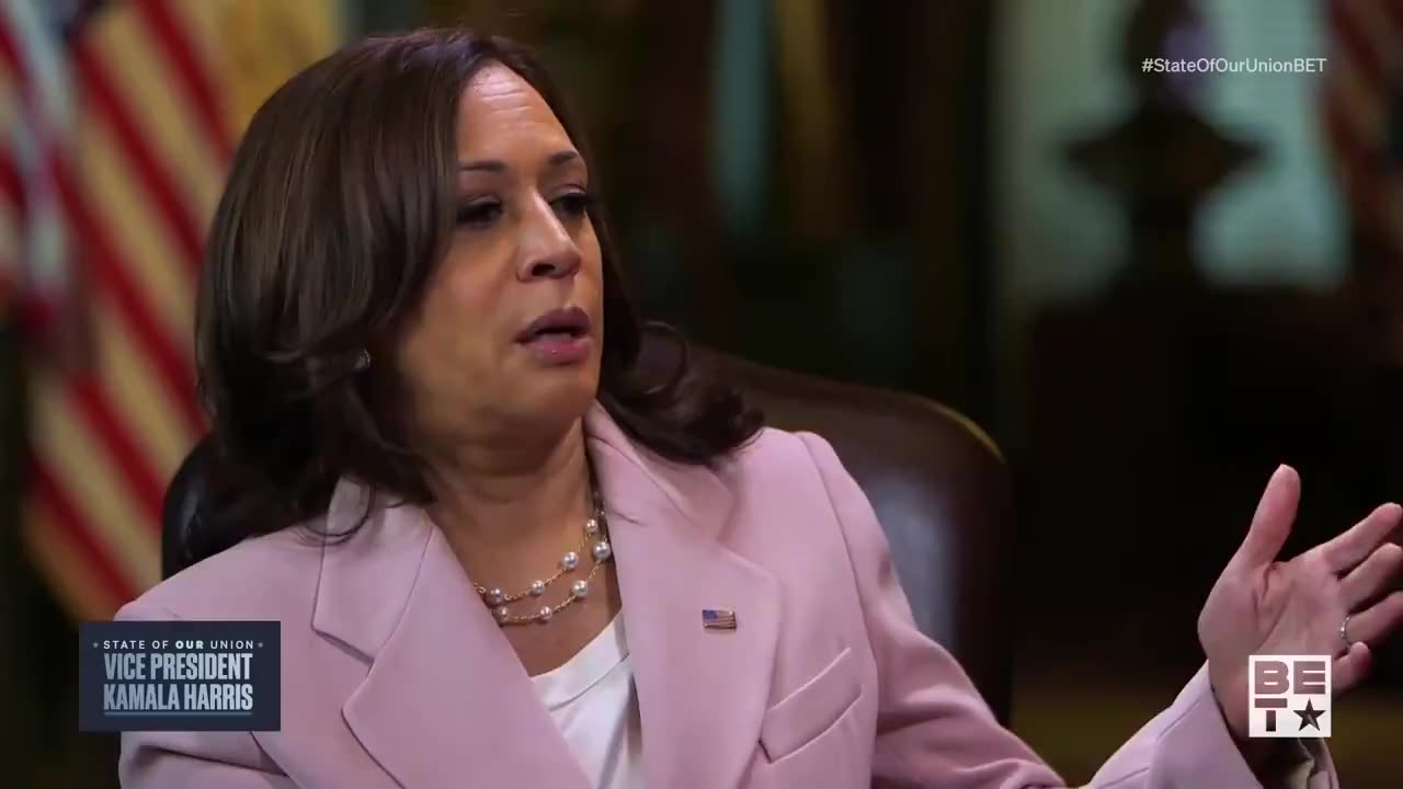 Kamala Harris keine Ausweis Pflicht bei Wahlen .
