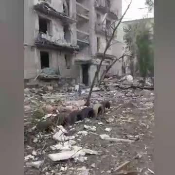 The city of Severodonetsk destroyed after attacks