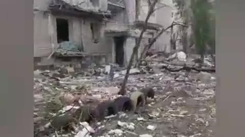 The city of Severodonetsk destroyed after attacks