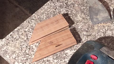 Recycled Hardwood Herringbone Floor - How to