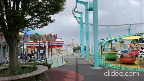 Ikomasanjo Amusement Park Osaka Japan Tour