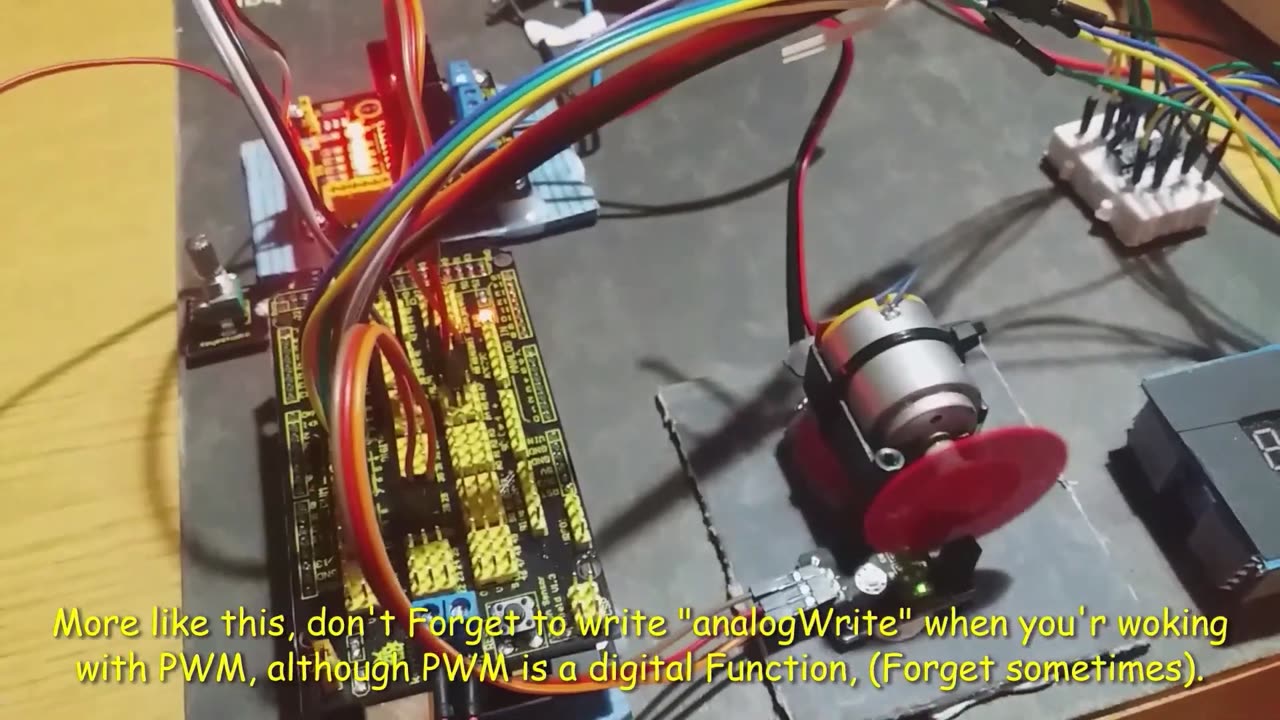 Max frequency capability of the photo interrupter. Feat. Arduíno Mega, L298N and more.