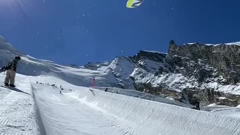 Cool skiing