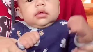 Baby Flips the Bird
