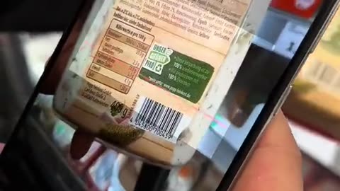 Foods made with any part of a bug detected by a scanner app for your phone.