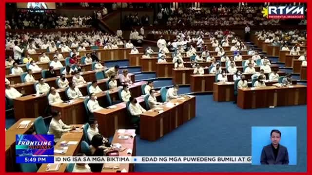 Deliberasyon ng Kamarasa proposed P5.3-T그budget, nagsimula na