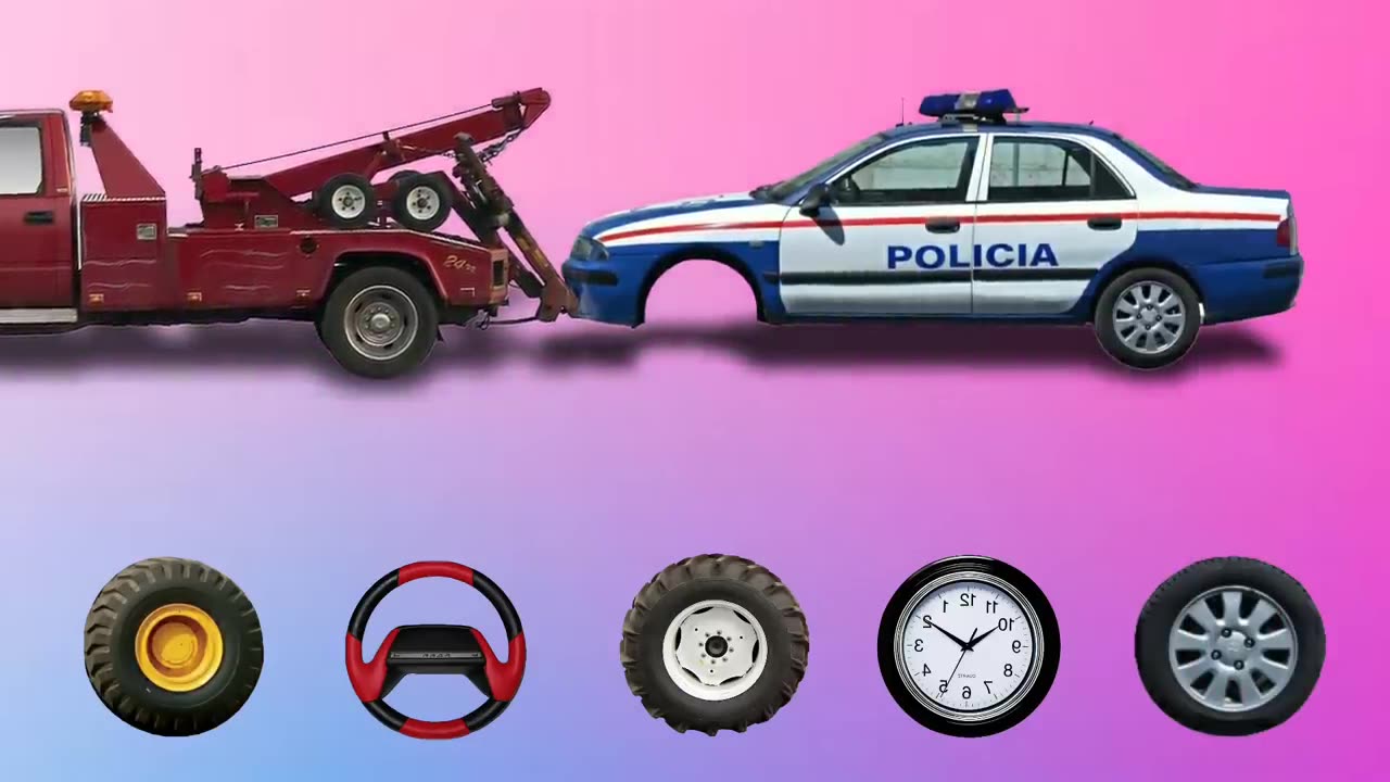 GUESS THE IMAGE CORRECTLY || look for the missing police car wheels in order to catch criminals !!
