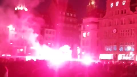 Harsh riots in Strasbourg