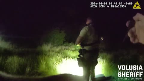 Police Use Airboat To Catch Suspects Hiding In Swamp