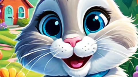Fluffy Bunny's Garden Adventure