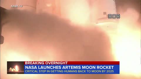 NASA launches Artemis moon rocket _ WNN