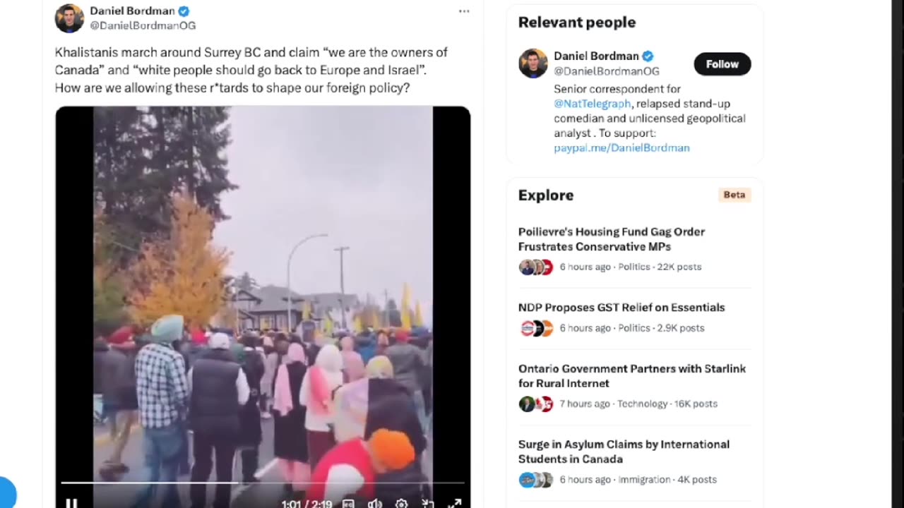 Indian's are Claiming that Canada is the new India