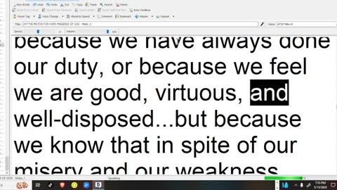 247 THE MOTIVE FOR HOPE