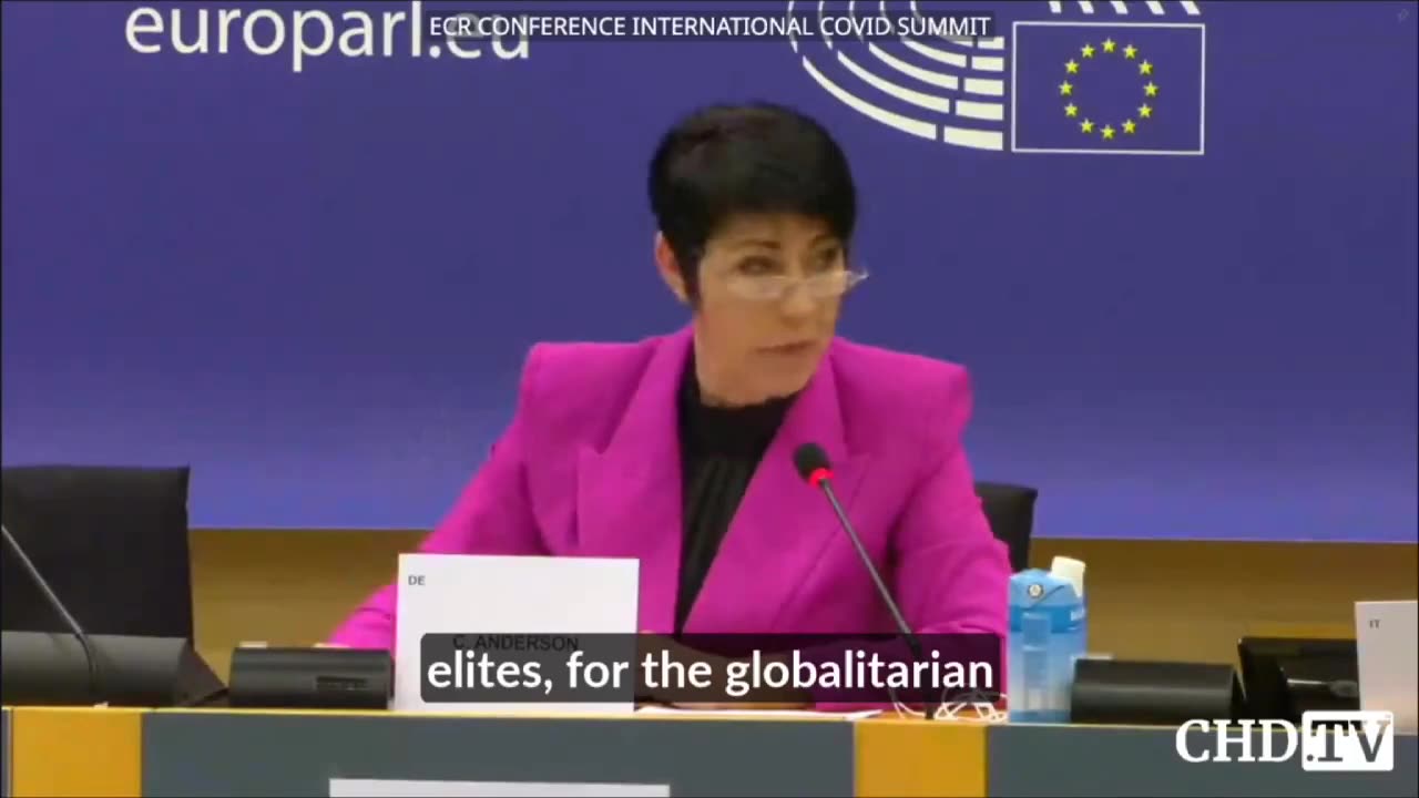EU PM Christine Anderson: C19 Was All About Breaking PEOPLE
