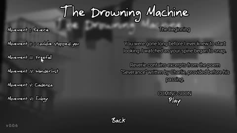 The Drowning Machine Demo