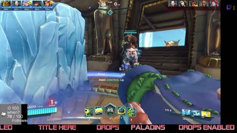 Paladins Siege Match: Maaaaaacuddles! (Half Shell)