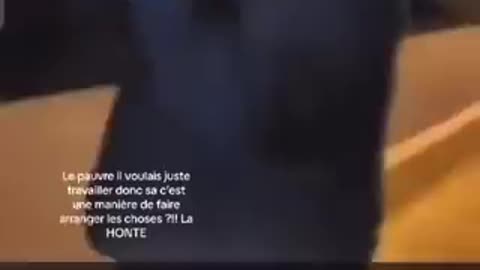 🇫🇷🎥Uczestnicy zamieszek we Francji kradną kierowcy ciężarówkę. Może to Polak?