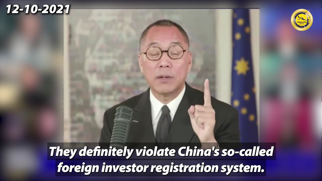 American financial institutes' investment in Communist China is 100% illegal.