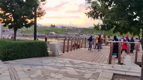 IRAN Walk With Me In Three Areas Of Mashhad City 2022.