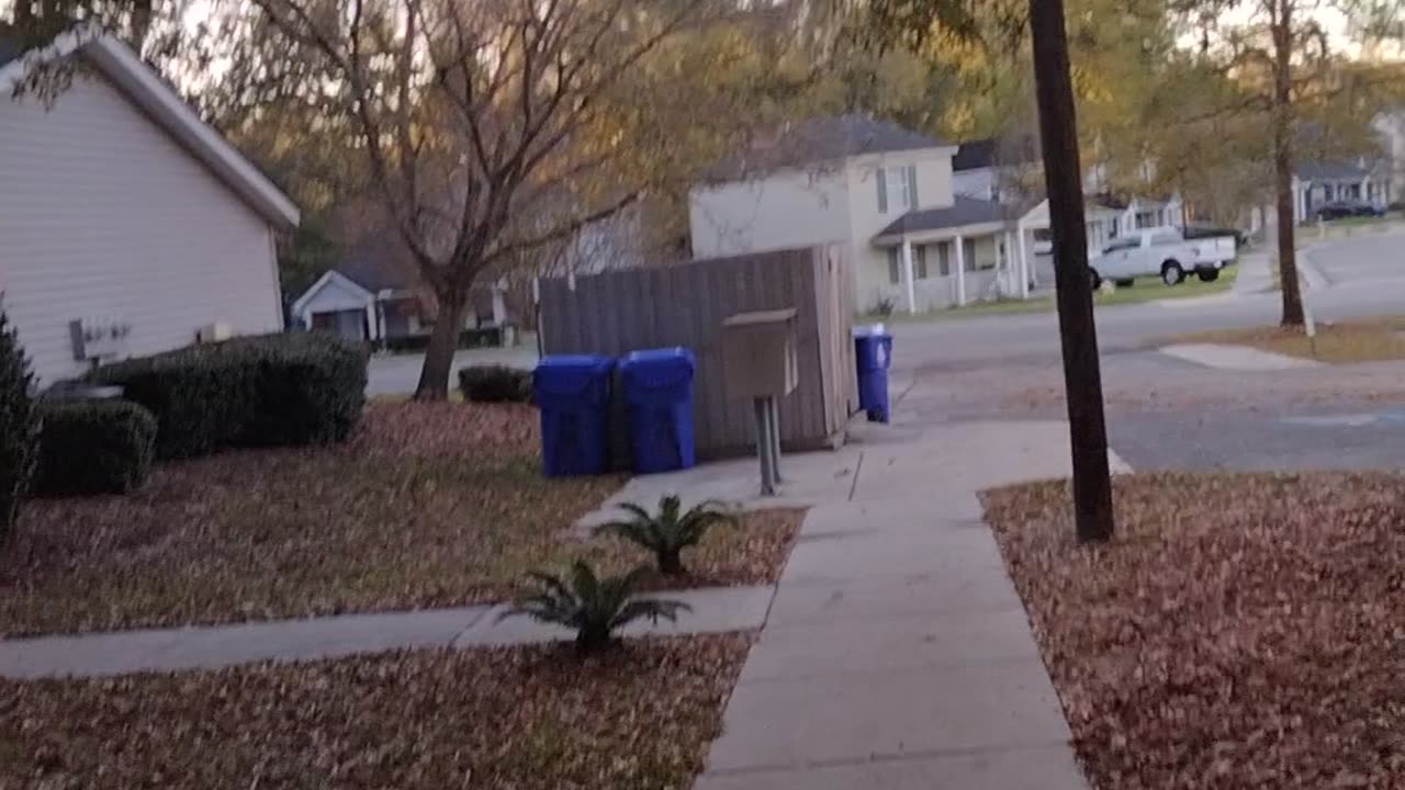 going to the mailbox