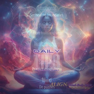 Daily Mind-Body-Spirit Tips 119
