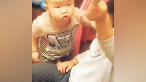 Try Not To Laugh🥰Cute Little Babies Shorts #shorts #cutebaby #cute
