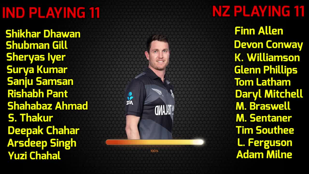 India Tour Of New Zealand 1st ODI Match 2022 _ India vs New Zealand Odi Playing 11 _ Ind vs Nz ODI