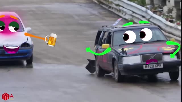 Funny CARS Race - Must Watch