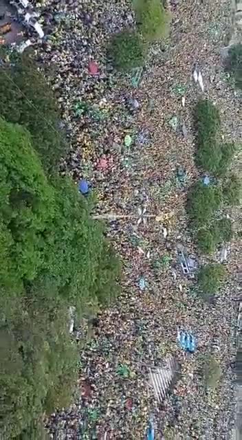 Rio de Janeiro right now!