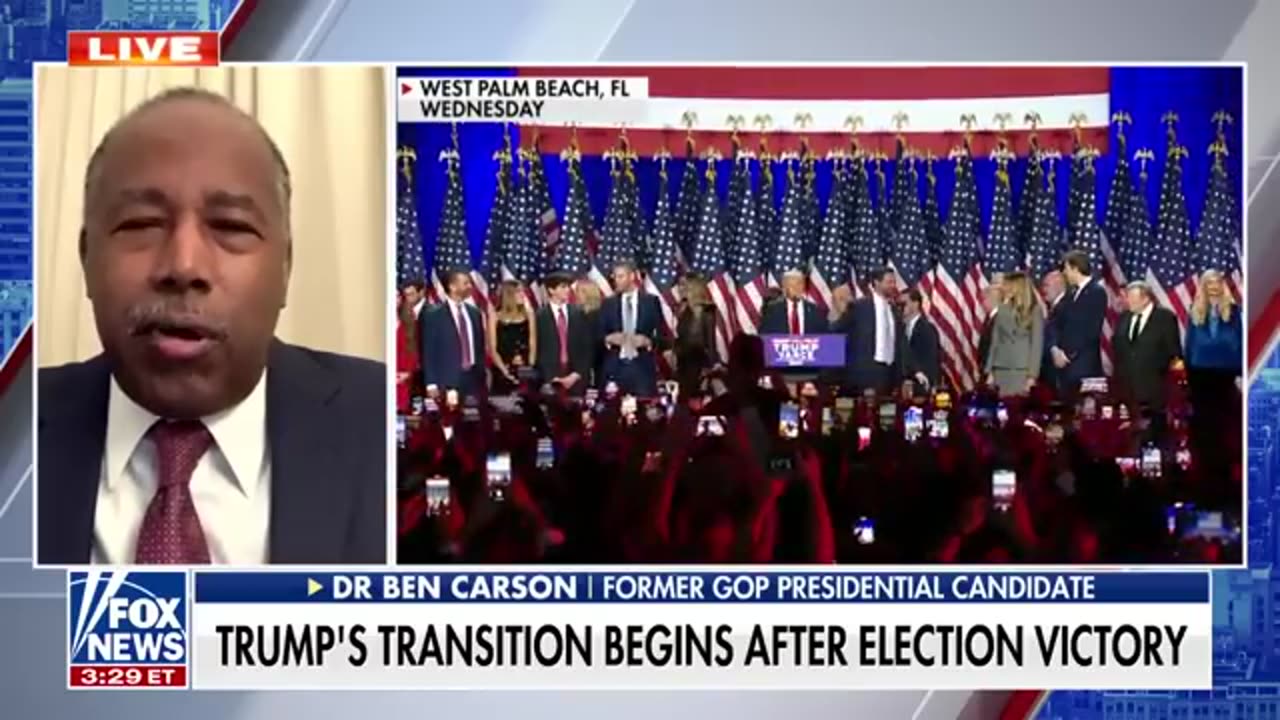 Dr. Ben Carson says Americans 'didn't fall for the gaslighting' after Trump's victory
