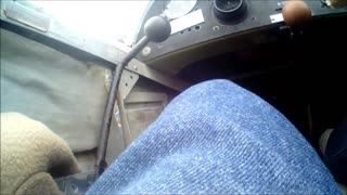Ofer Flying 1-26, practice slips and tight turns, different camera view angle.