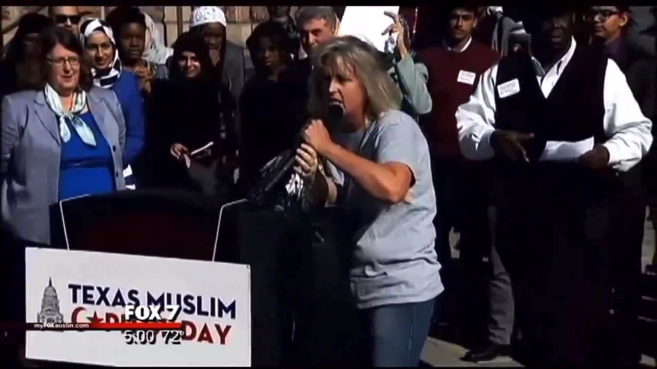Patriotic Women in Texas Rejects Islamic Extremist