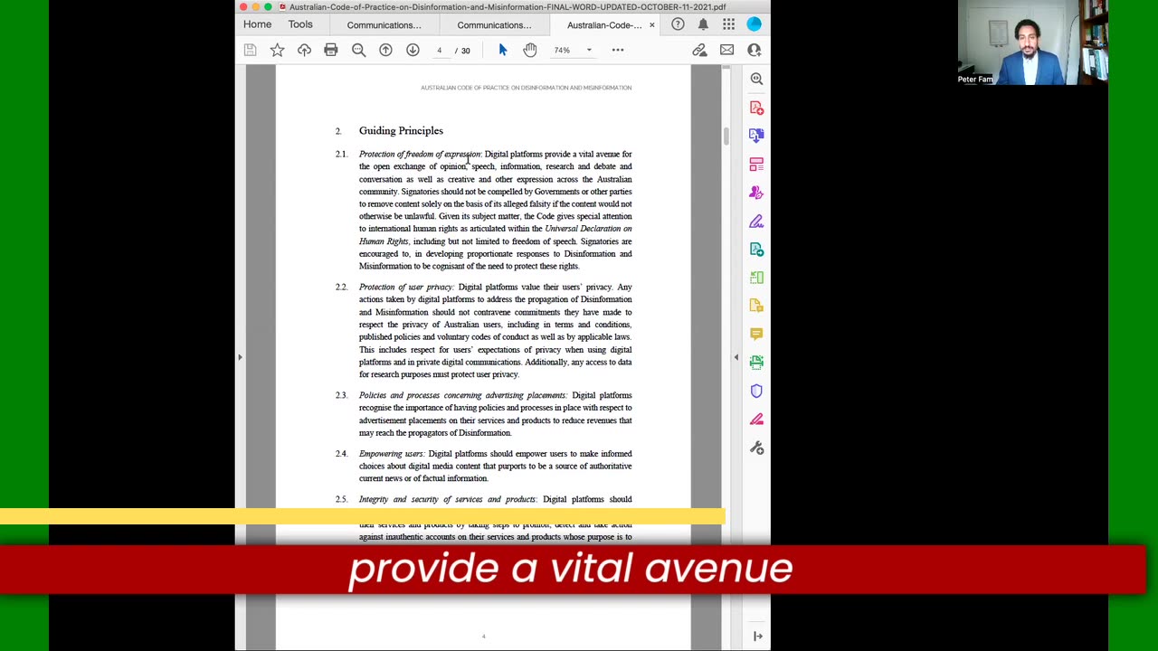 The Albanese Government has proposed new legislation that would grant the Australian Communications and Media Authority (ACMA) unprecedented unilateral control over the dissemination of information online; with civil and criminal penalties for dissenters.