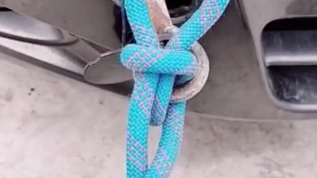 Is the skill of tying rope worthy of praise, collection and preservation?