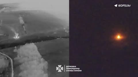 Dramatic Footage of Drones and Artillery Hitting Russian Lines Overnight