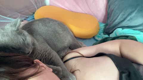 Must sleep next to me