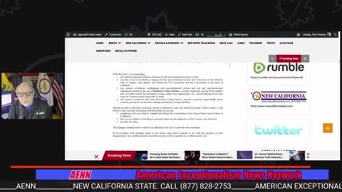 Agenda 21 Radio - RivCo ROV Placed on Leave September 2023