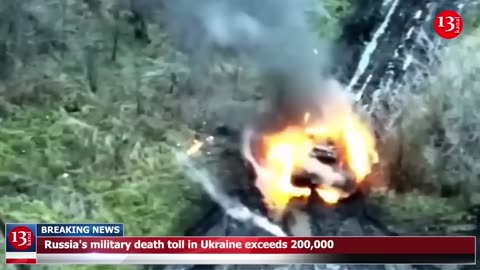 More than 200,000 Russian soldiers have died fighting in Ukraine.