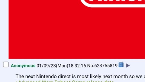 Nintendo direct leak next month