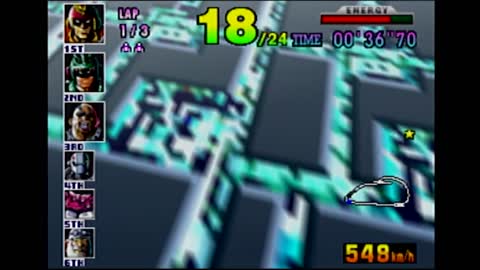 F Zero X gameplay, Grand Prix, expert level