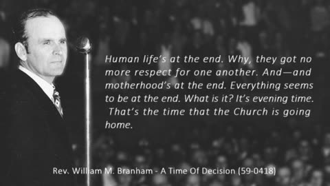 A Time Of Decision