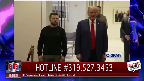TRUMP STAND FROM WITH ZELENSKY