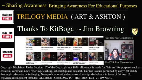 HOW TO AVOID SCAMMERS? / FOR EDUCATIONAL PURPOSES / SHARING AWARENESS / 2023 Reaction Video / TRILOGY MEDIA / KIT BOGA / JIM BROWNING - REACTION VIDEO 2023